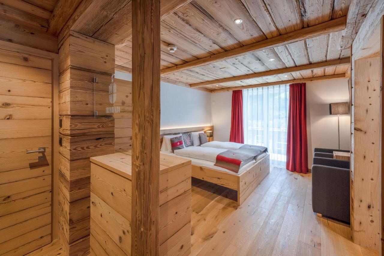 Hotel Crusch Alba Swiss Lodge Цернец Экстерьер фото