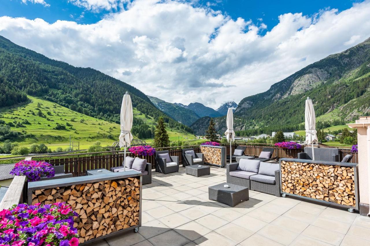 Hotel Crusch Alba Swiss Lodge Цернец Экстерьер фото
