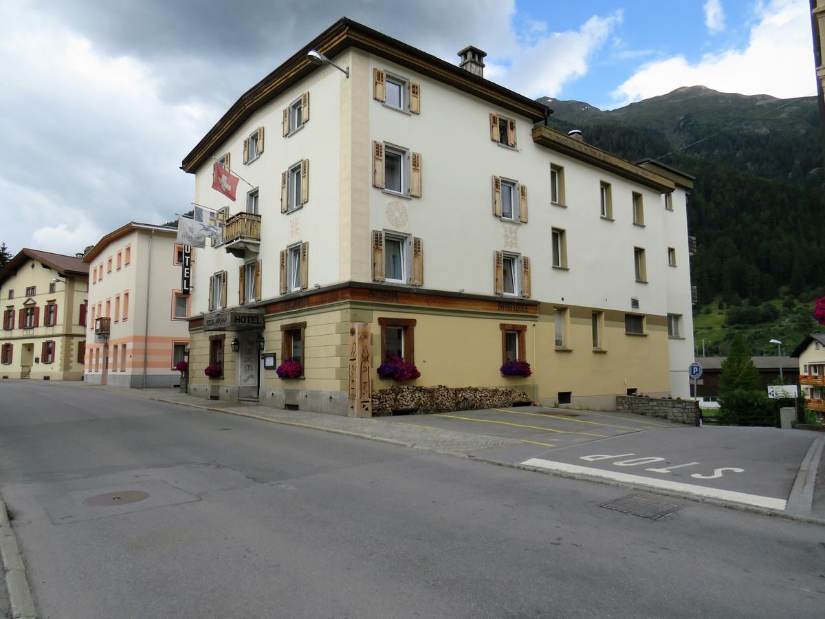 Hotel Crusch Alba Swiss Lodge Цернец Экстерьер фото